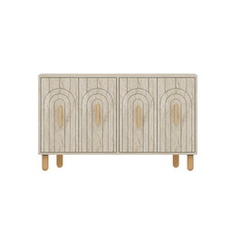 Hanah Home Consola Tiger - Travertino